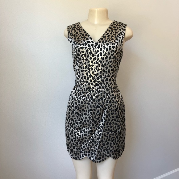 🔥Cece by Cynthia Steffe Mini Animal Print Dress - Picture 3 of 6